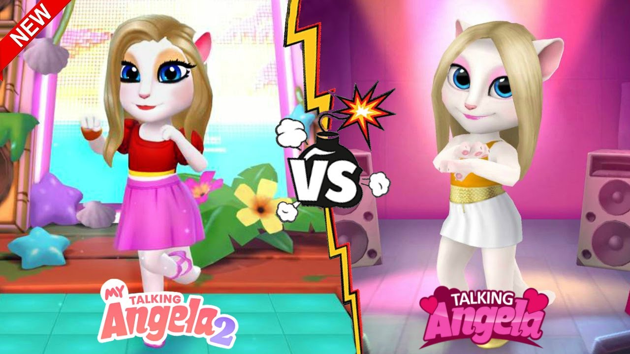 NEW My Talking Angela 2 VS My Talking Angela 1