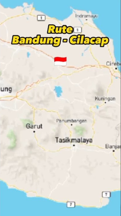 Rute Perjalanan Bandung - Cilacap 🇮🇩🇮🇩 #shorts #bandung #cilacap #travel