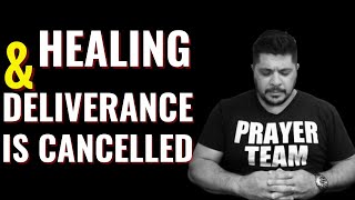 HEALING AND DELIVERANCE SERVICE IS CANCELLED IN ORLANDO FLORIDA