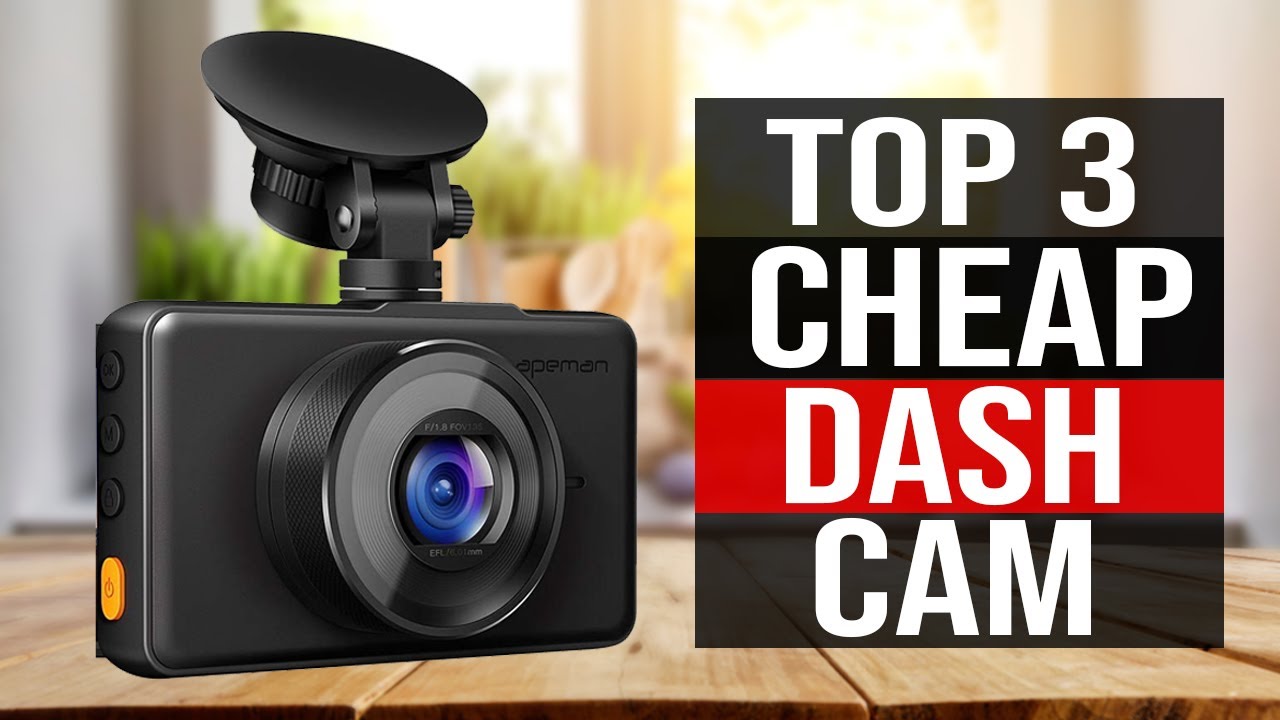 Allergisch bezorgdheid afgunst Top 3: Best Cheap Dash Cam 2021 - YouTube