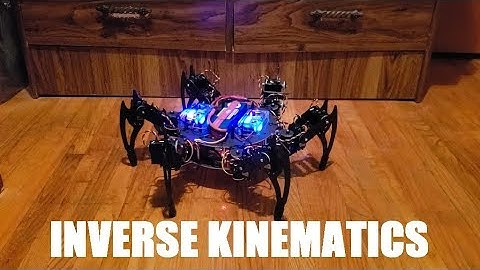 Raspberry Pi Hexapod Robot Inverse Kinematics