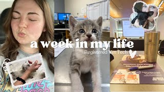 REGISTERED VETERINARY TECHNICIAN VLOG| UCDavis, Days at Work, New Puppy|