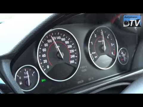 BMW F30 320d - First Autobahn Test (1080p FULL HD)