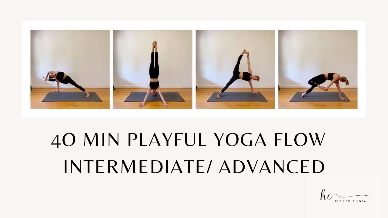 4O MIN PLAYFUL VINYASA YOGA FLOW - INTERMEDIATE