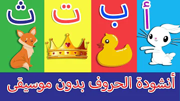 أنشودة الحروف الف ارنب يجري يلعب بدون موسيقى Arabic Alphabet Song No Music أنشودة الحروف الف ارنب يجري يلعب بدون موسيقى Arabic Alphabet Song No Music