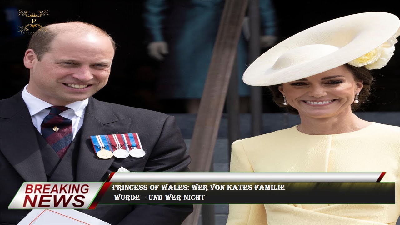 Princess of Wales: Wer von Kates Familie  wurde – und wer nicht