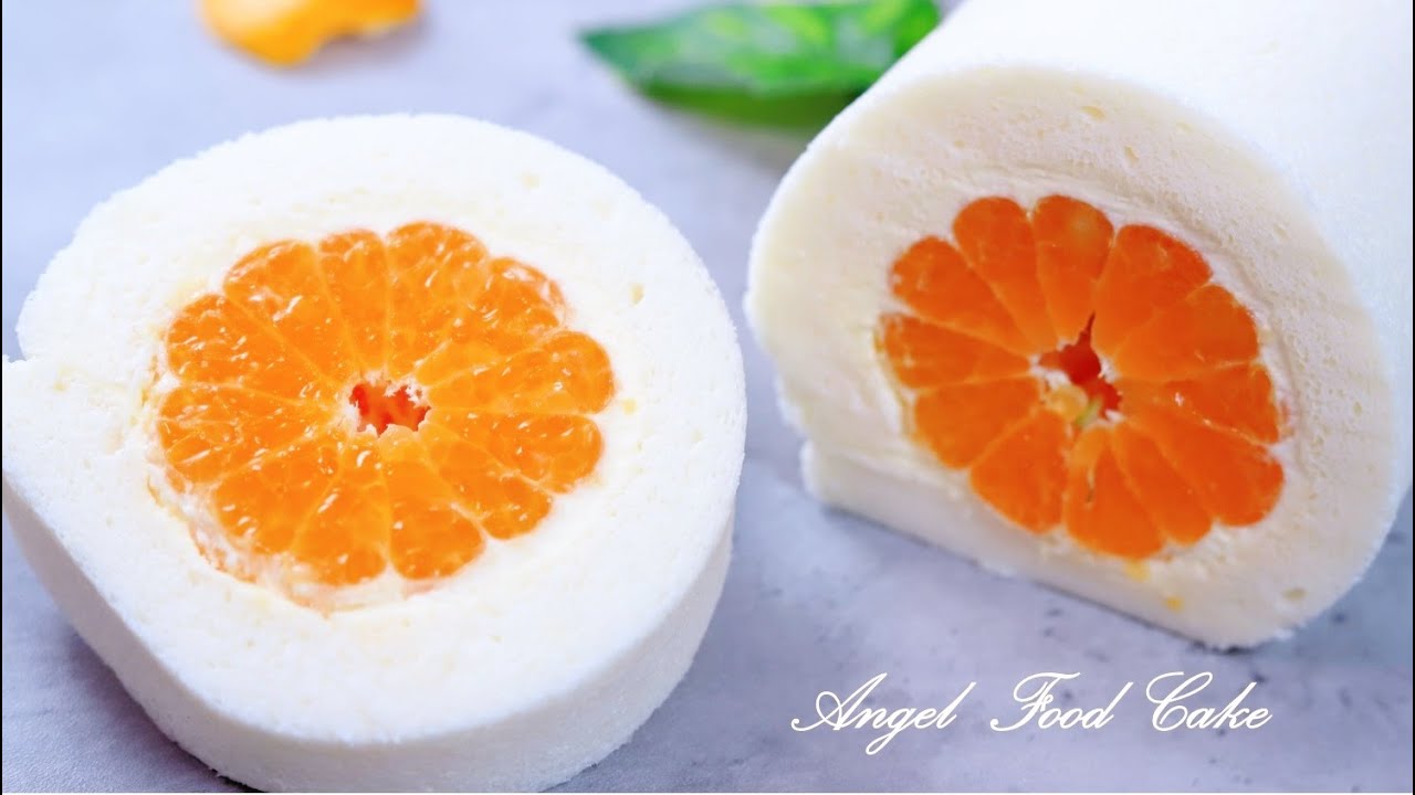Торт Angel Food с апельсином ｜ Lisa's Kitchen