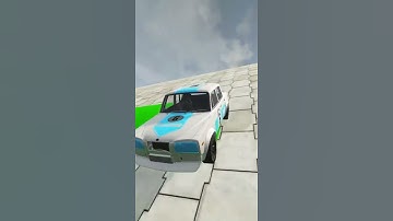 Cars VS Insane Hill #15 - BeamNG.Drive #short