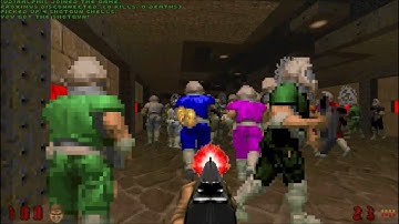 The 100+ player experience in DOOM!