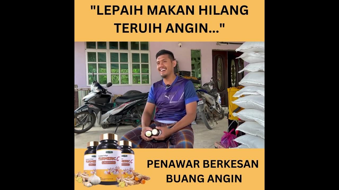 RAWAT MASALAH ANGIN DALAM BADAN,GASTRIK & GERD DENGAN TURMERIC C+