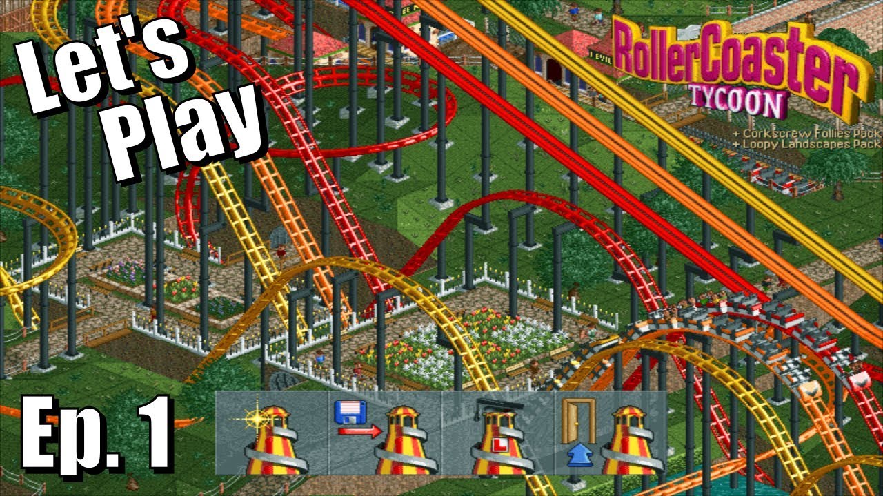 It took me years to create but I've finally finished my perfect Rollercoaster  Tycoon 2 park (download link inside) : r/rollercoasters