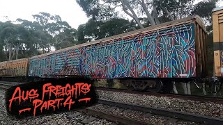 Australian Freight Train graffiti pt.4 (walk along)