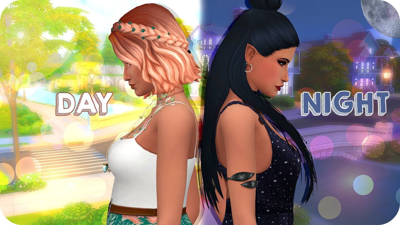 DAY AND NIGHT Sims 4 Create A Sim YouTube