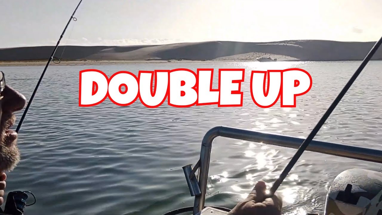 DOUBLE UP AT THE GAMTOOS RIVER | Nice day at fishing | My best fishing video.