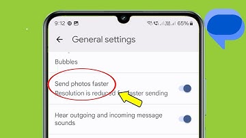 What is Send photos faster | Google Messages