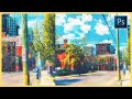 [ Photoshop Tutorial ] ANIME STYLE - MAKOTO SHINKAI PHOTO EFFECT