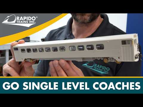 GO Transit Hawker Siddeley Single Level Coaches