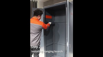 BT40 cnc tool cabinet LYREIGN DJGX CNC tool cabinet installation video