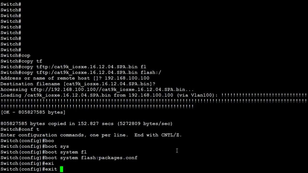 How to Upgrade Cisco 9400 Chassis Software IOS XE - YouTube