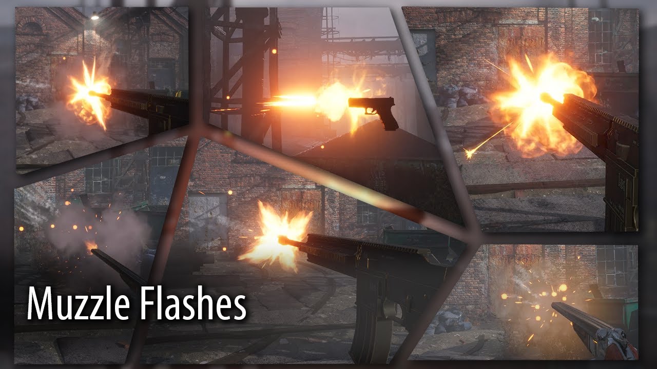 Muzzle Flashes | Unreal Engine 5.6 | Realtime VFX - YouTube