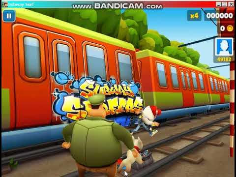 É inscrivel a primeira versão do Subway Surfers 1.0.1 de 2012! 