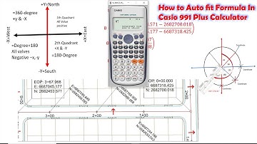 Surveying Formulas: How to Calculating Straight Line Coordinates & In-Circle  with Distance Interval