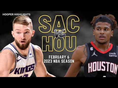 Sacramento Kings vs Houston Rockets Full Game Highlights | Feb 6 | 2023 NBA Season