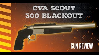 CVA Scout 300 BLK Review - Quietest Pistol Ever - Dead Air Nomad-LT Suppressor