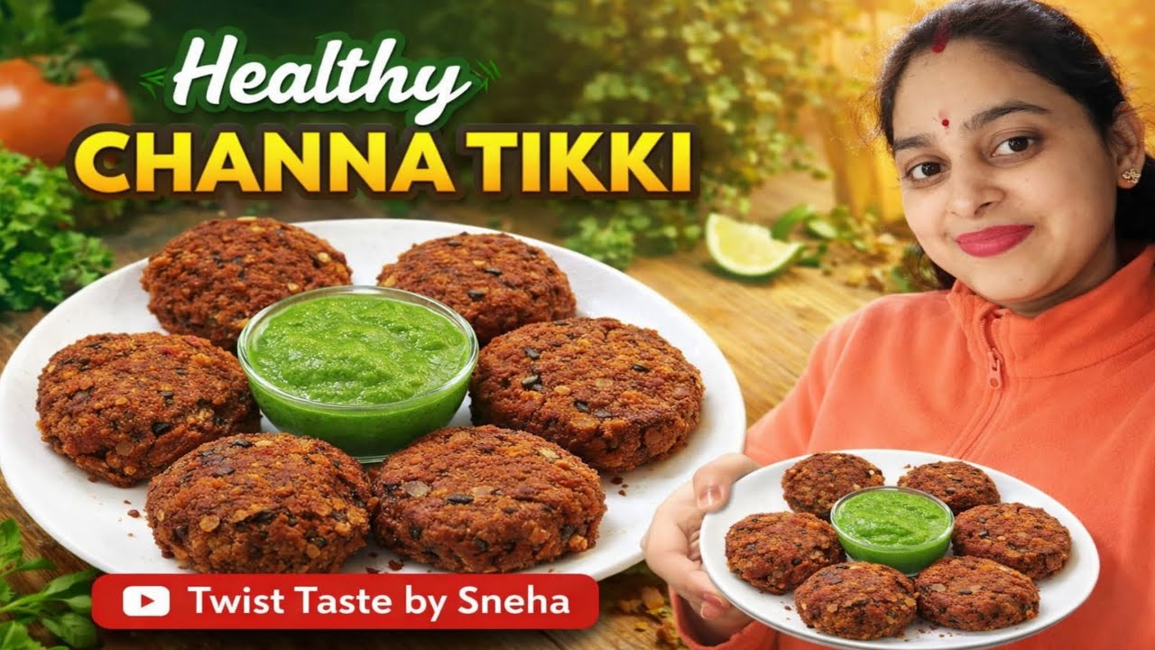👍High protein Kala chana tikki for weight loss 100%😋no maida no aaloo 👍