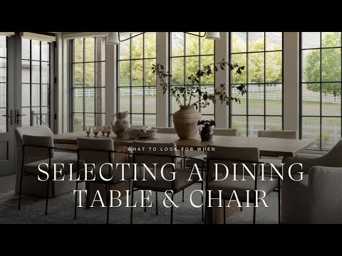 Video: How to choose a dining table for the kitchen?