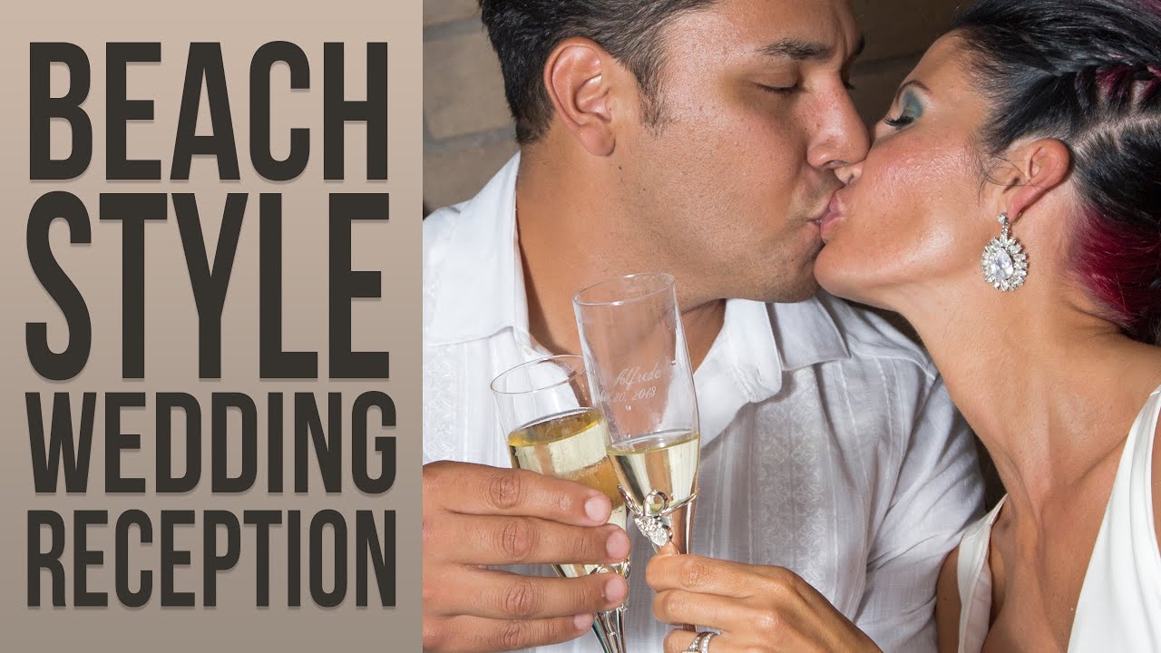 Mamma Mia Wedding Reception Photography | Beach Theme