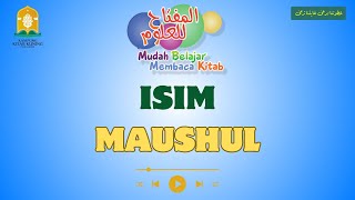 ISIM MAUSHUL ~ NADHZOM AL MIFTAH