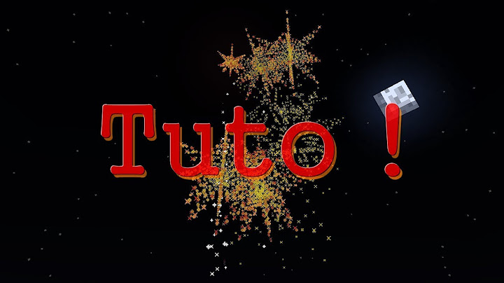 tuto comment faire un spectacle de feu d'artifice sur minecraft
