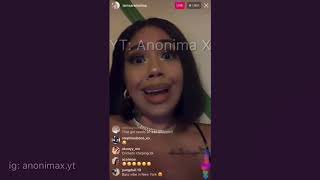 Sara Molina goes off on @ laynax3_ ( 6ix9ine’s 2nd baby mama ) ig Live | Part 2