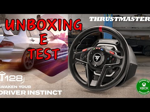 Thrustmaster T128 - Unboxing e test 