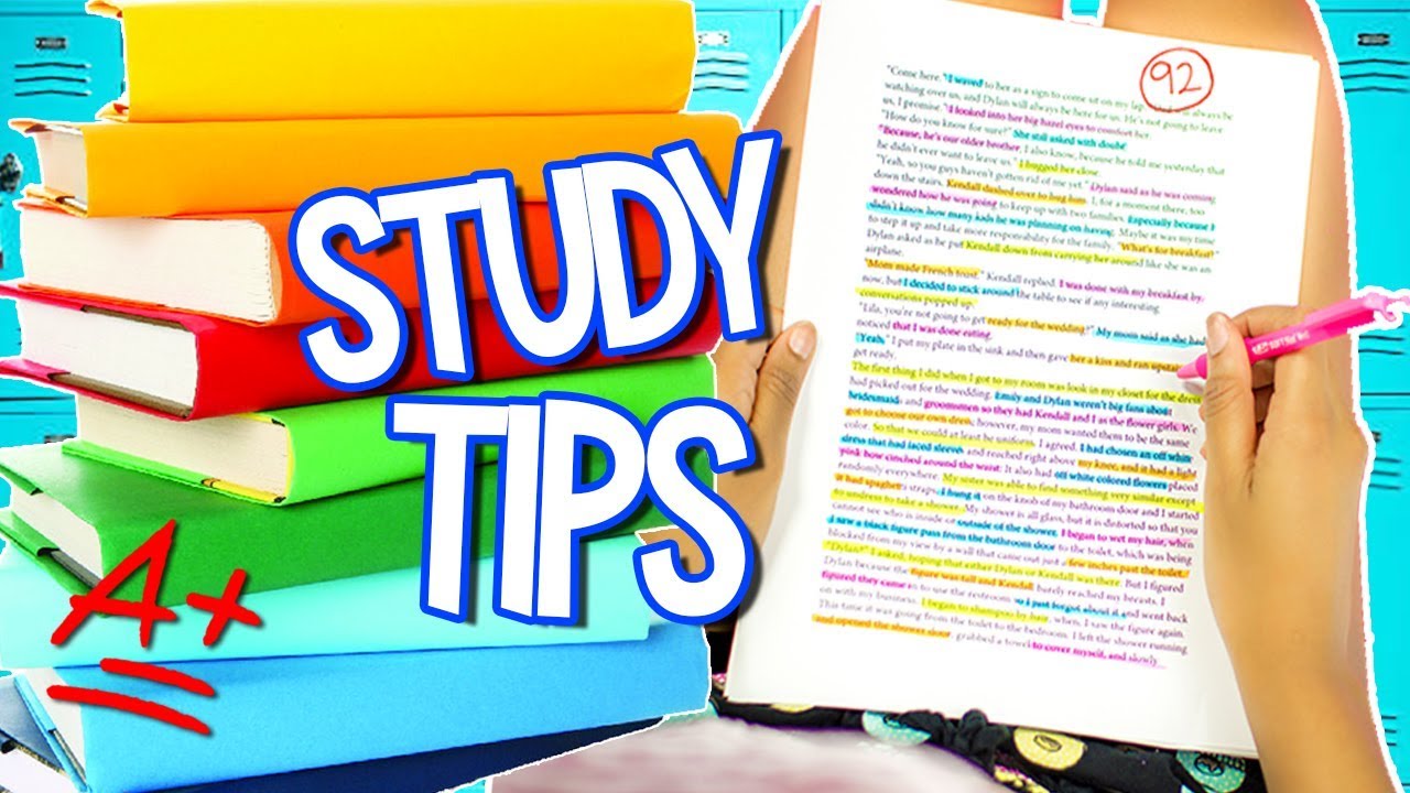 DIY Organization & Study Tips!! How to Get Straight A's!!