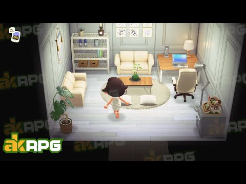 ACNH Office & Drawing room Inspiration -Animal Crossing New Horizons Best Room Designs Ideas