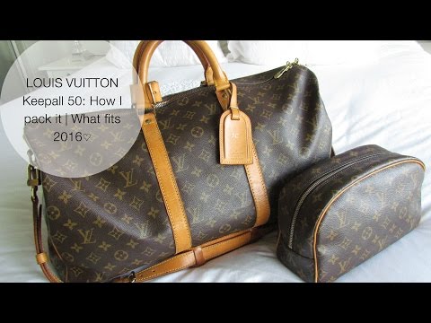 Keepall 50 and how it fits under seat (JetBlue) : r/Louisvuitton