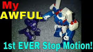 GotBot's terribly, tragic, beautiful FIRST EVER, stop motion attempt! (NOT part of upcoming series)