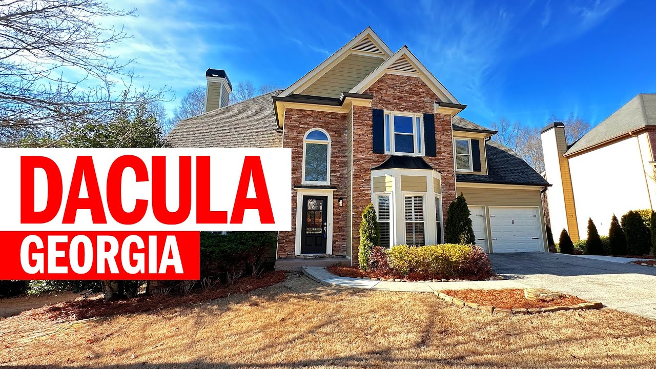 Living In Dacula, GA 5 Bedrooms 3.5 Bathrooms DaculaHomesForSale YouTube