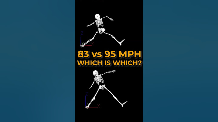 83MPH vs. 95MPH Which Skeleton Throws Harder?