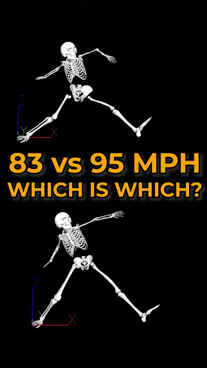 83MPH vs. 95MPH Which Skeleton Throws Harder?