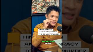 Hindi krimen ang conspiracy to commit murder.#conspiracy #saraduterteforpres2028 #news #highlights