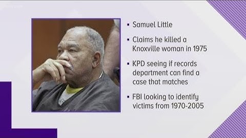 Serial killer claims he has three TN victims