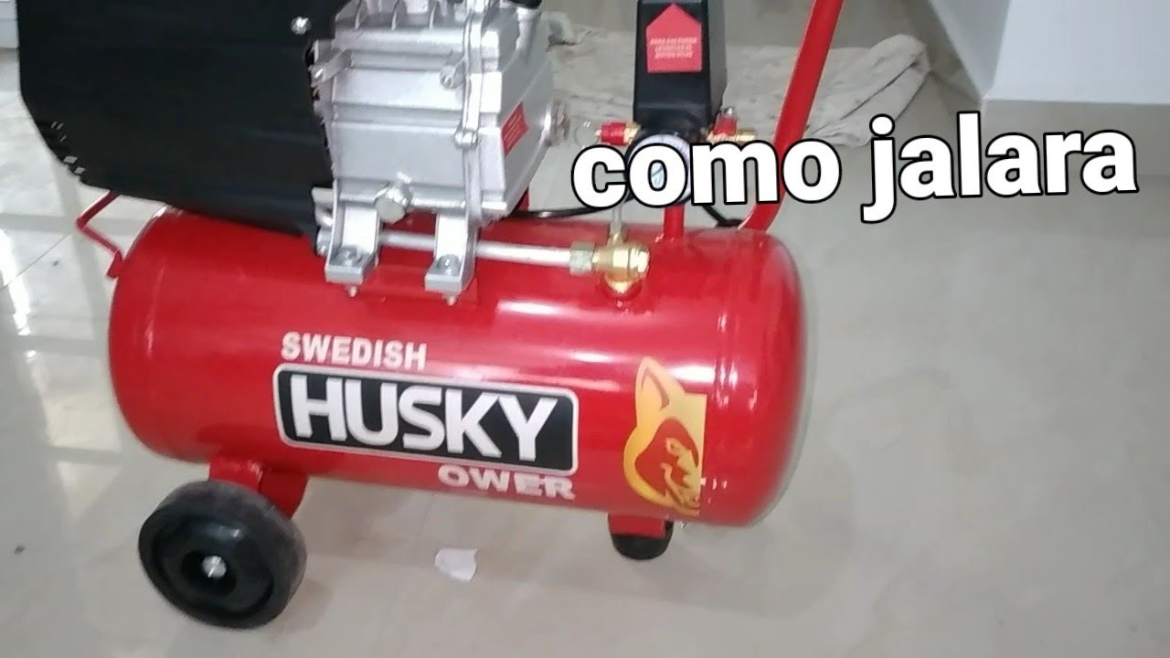 COMPRESOR HUSKY 25LTS 🤞 pongámoslo a prueba YouTube