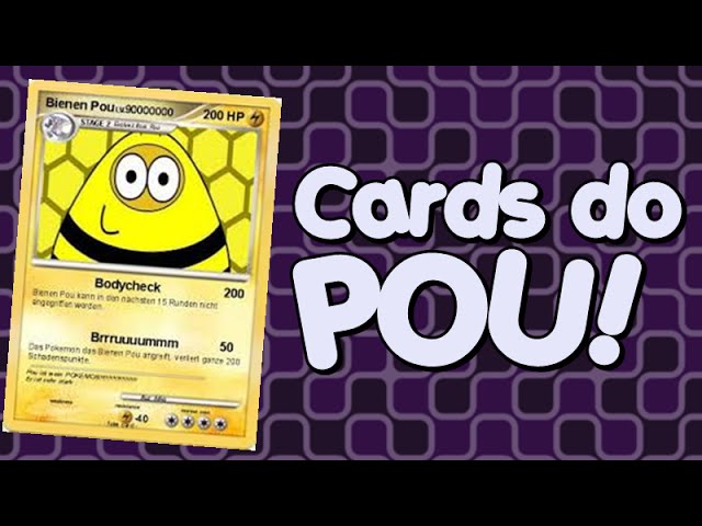 Pou Cards 1 - Coleção de cartas do pou 