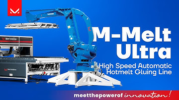 M-Melt Ultra | High Speed Automatic Hotmelt Gluing Line