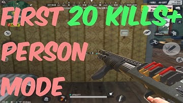 Rules of Survival FPS Mode | 24 Kill Win Highlights