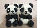 Tuto panda au crochet 12