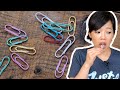 📎Edible PAPERCLIPS - How to Make Paperclips You Can Eat